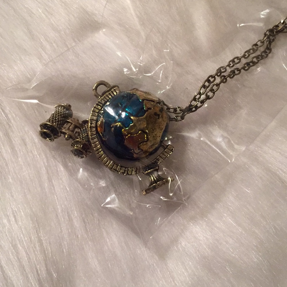 FREE GIFT 🎁 New globe telescope bronze pendant - Picture 3 of 9